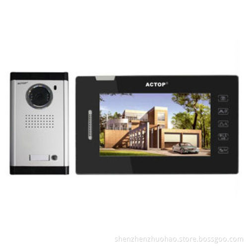 2014 High Quality 7-inch Video Door Phone with Wide Angle
